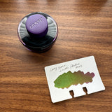 Lamy Fountain Pen Ink Standard Color Dark Lilac Swatch