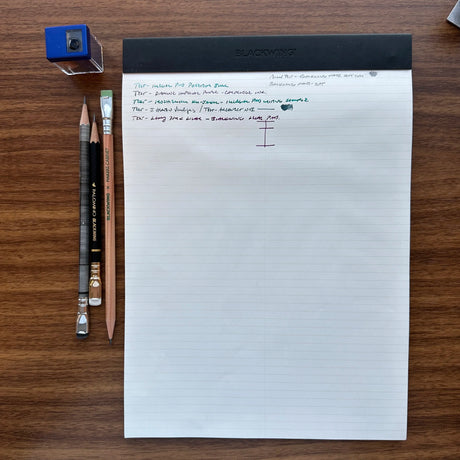 Blackwing Illegal Pads with Pencils