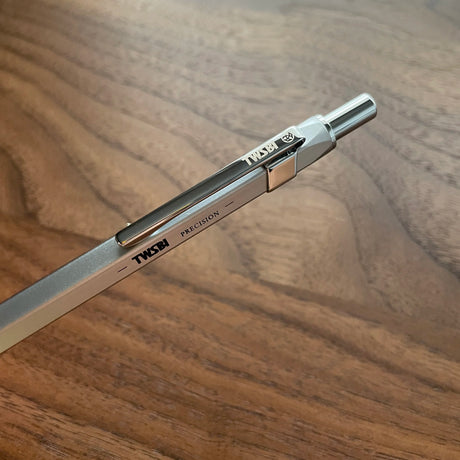 TWSBI Precision Ballpoint Pen Clip Close-Up 