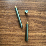 Tom's Studio Lumos Pro Duo Refillable Fineliner Pen Sage Duo Open