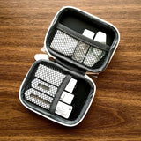Midori XS Stationery Kit White Components in open case