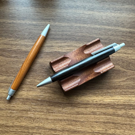 Lamy 2000 Ballpoint Shown in Taxus and Blackwood