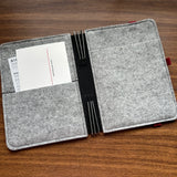 Roterfaden Taschenbegleiter LTD_022 Grey Felt Interior