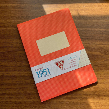 Clairefontaine 1951 A5 Staplebound Notebook Orange