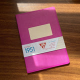 Clairefontaine 1951 A5 Staplebound Notebook Purple