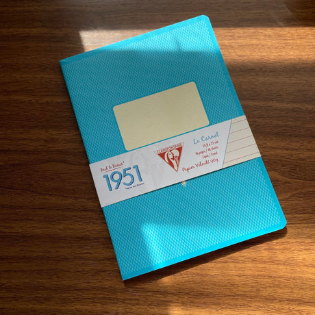 Clairefontaine 1951 A5 Staplebound Notebook Turquoise