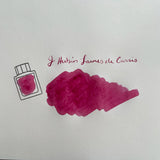 Herbin Fountain Pen Ink Standard Color Larmes de Cassis Swatch 