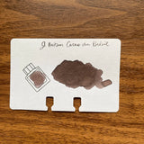 Herbin Fountain Pen Ink Standard Color Cacao due Bresil Swatch