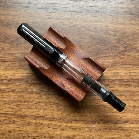 TWSBI ECO Black Fountain Pen on Pen Stand