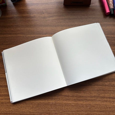 MD Product A5 Square Notebook Open