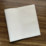 MD Product Goat Leather Cover A5 Square Leather Cover on Table