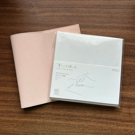 MD Product Goat Leather Cover A5 Square