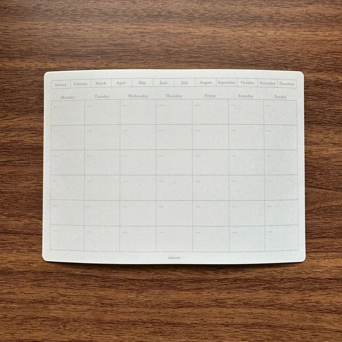 Stalogy Editor's Series Removable Calendar Stickers