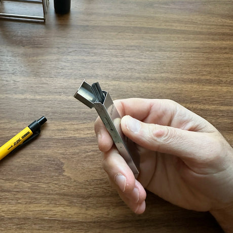 Uni Mechanical Pencil Lead Metal Case