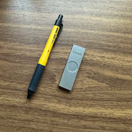 Uni Mechanical Pencil Lead Metal Case