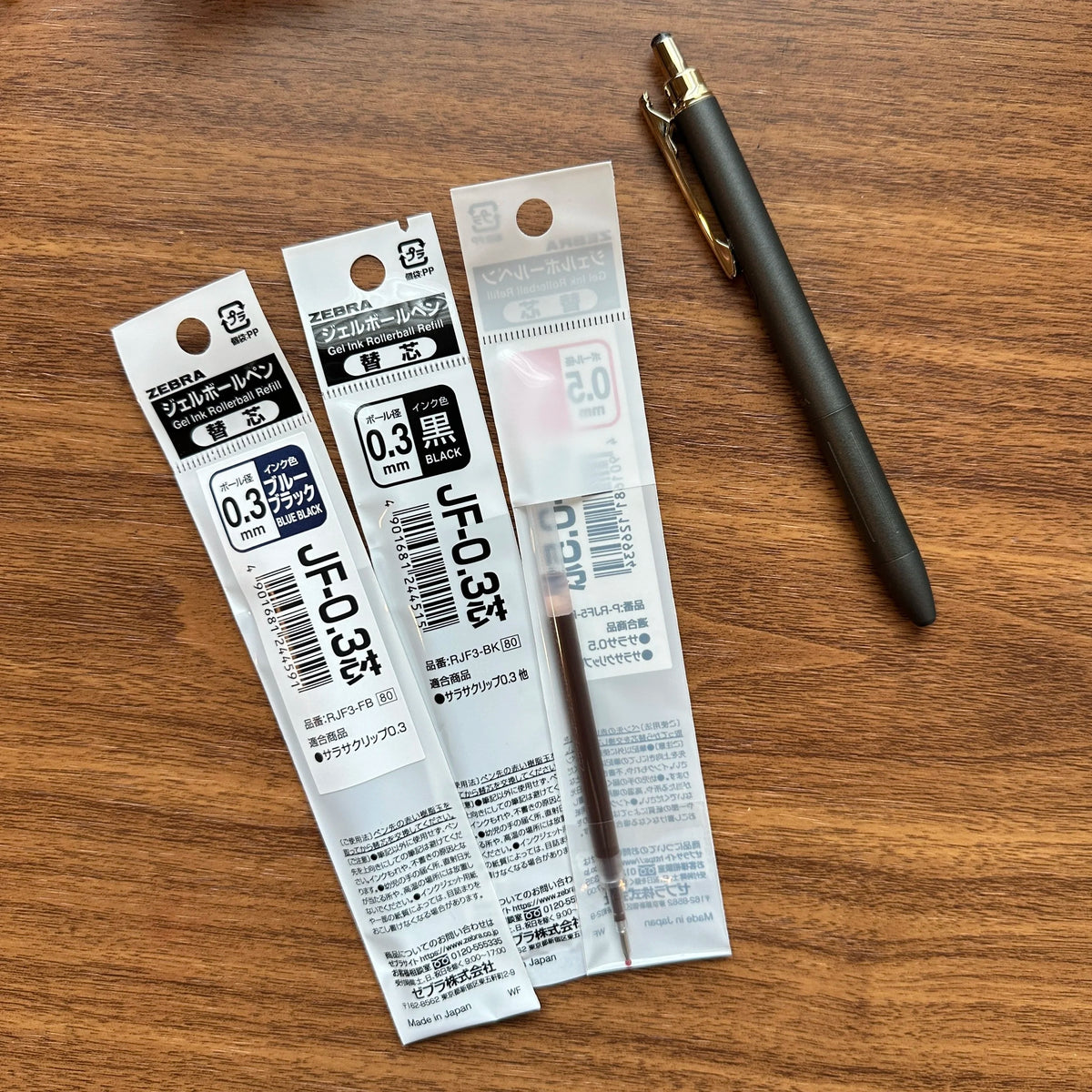 Zebra Sarasa Grande Gel Refills (Standard and Vintage Series)