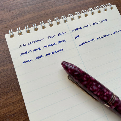Life Stenographer's Notebook (Top Bound)