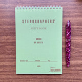 Life Stenographer's Notebook (Top Bound)