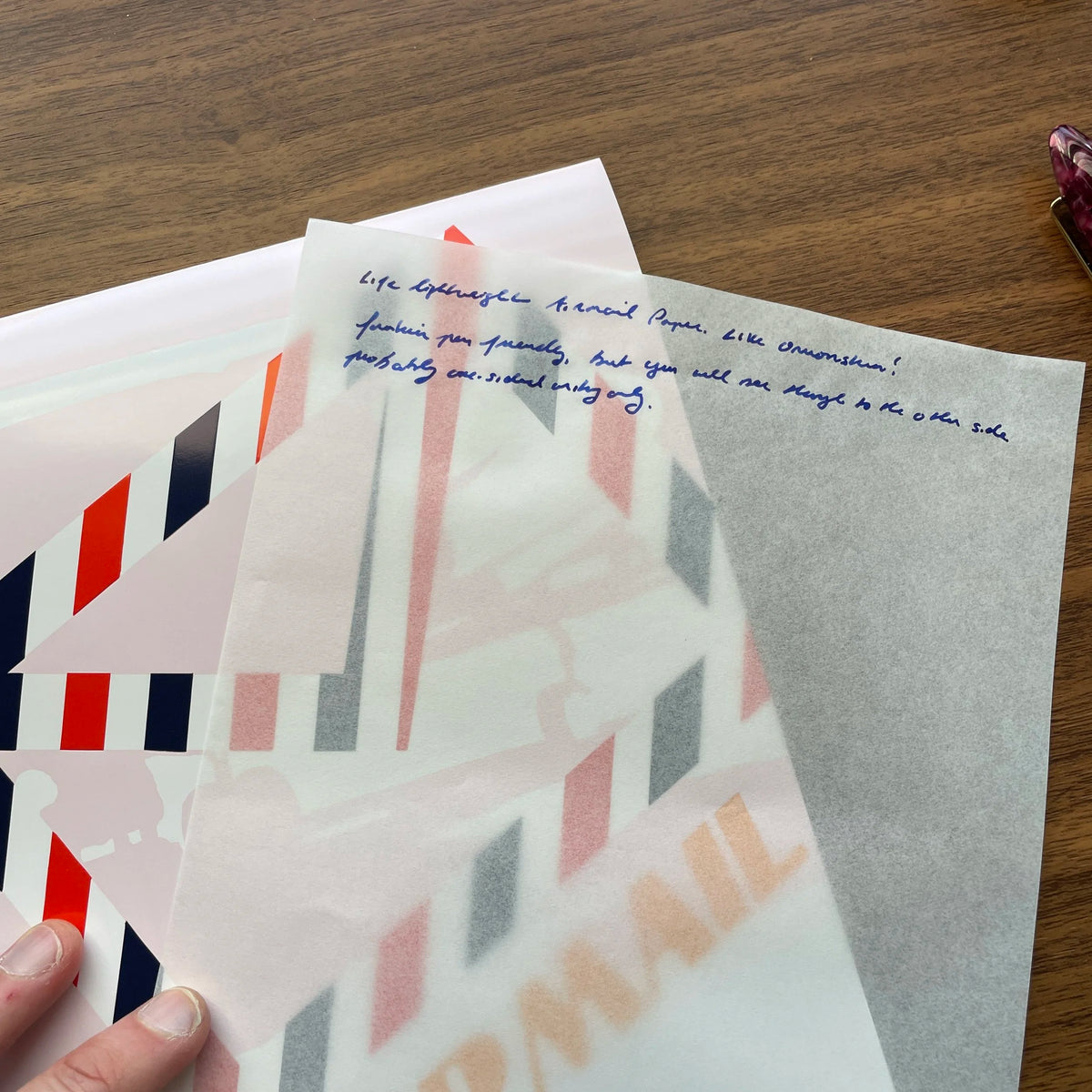 Life Airmail Stationery (Onionskin)