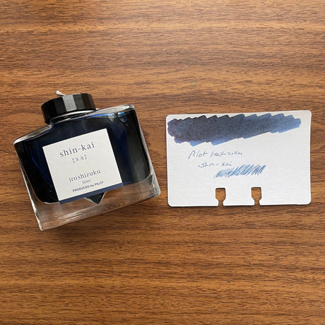 Pilot Iroshizuku 50ml Bottled Ink Shin-Kai