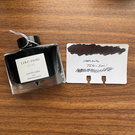 Pilot Iroshizuku 50ml Bottled Ink Take-Sumi