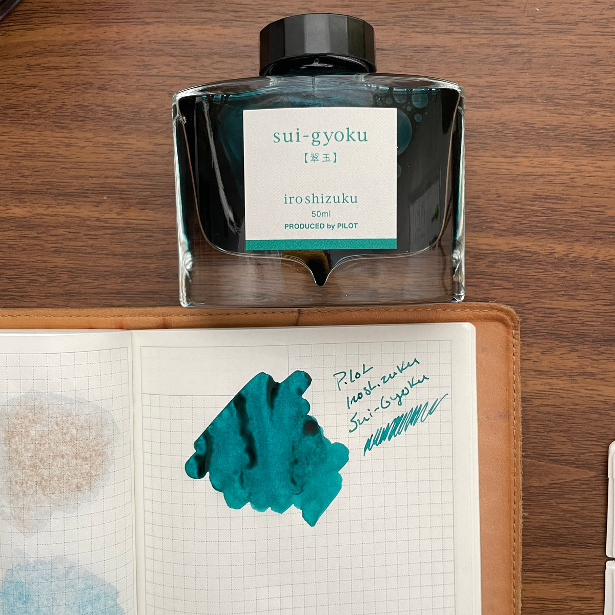 Pilot Iroshizuku 50ml Bottled Ink Sui-Gyoku