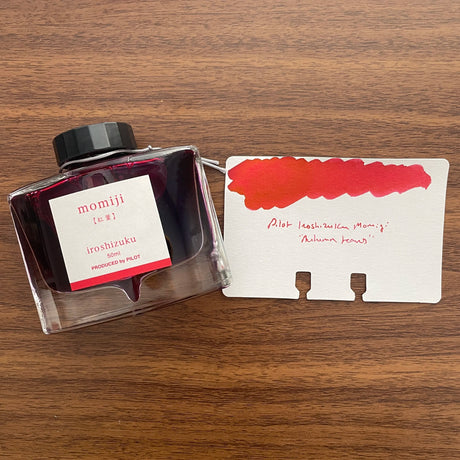 Pilot Iroshizuku 50ml Bottled Ink Momiji