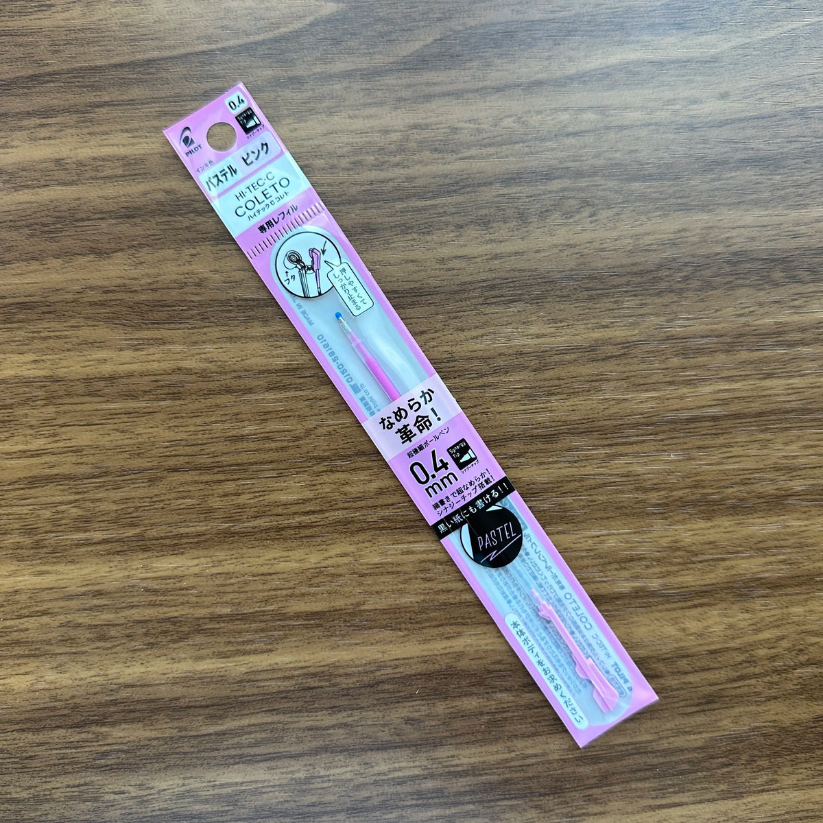 Pilot Hi-Tec-C Coleto Pastel Pink