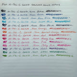 Pilot Hi-Tec-C Coleto Refills Color Samples