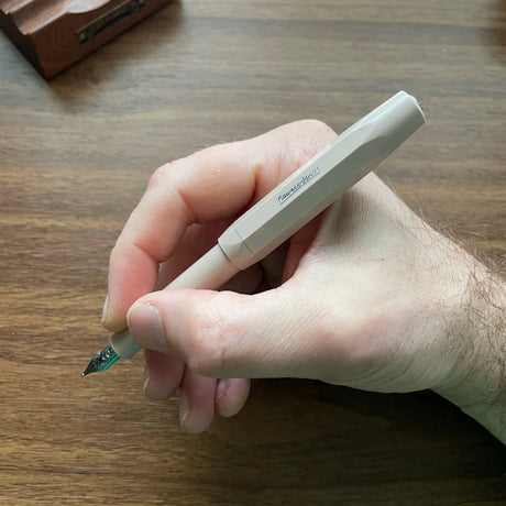 Kaweco Skyline Sport Mocha Posted In Hand