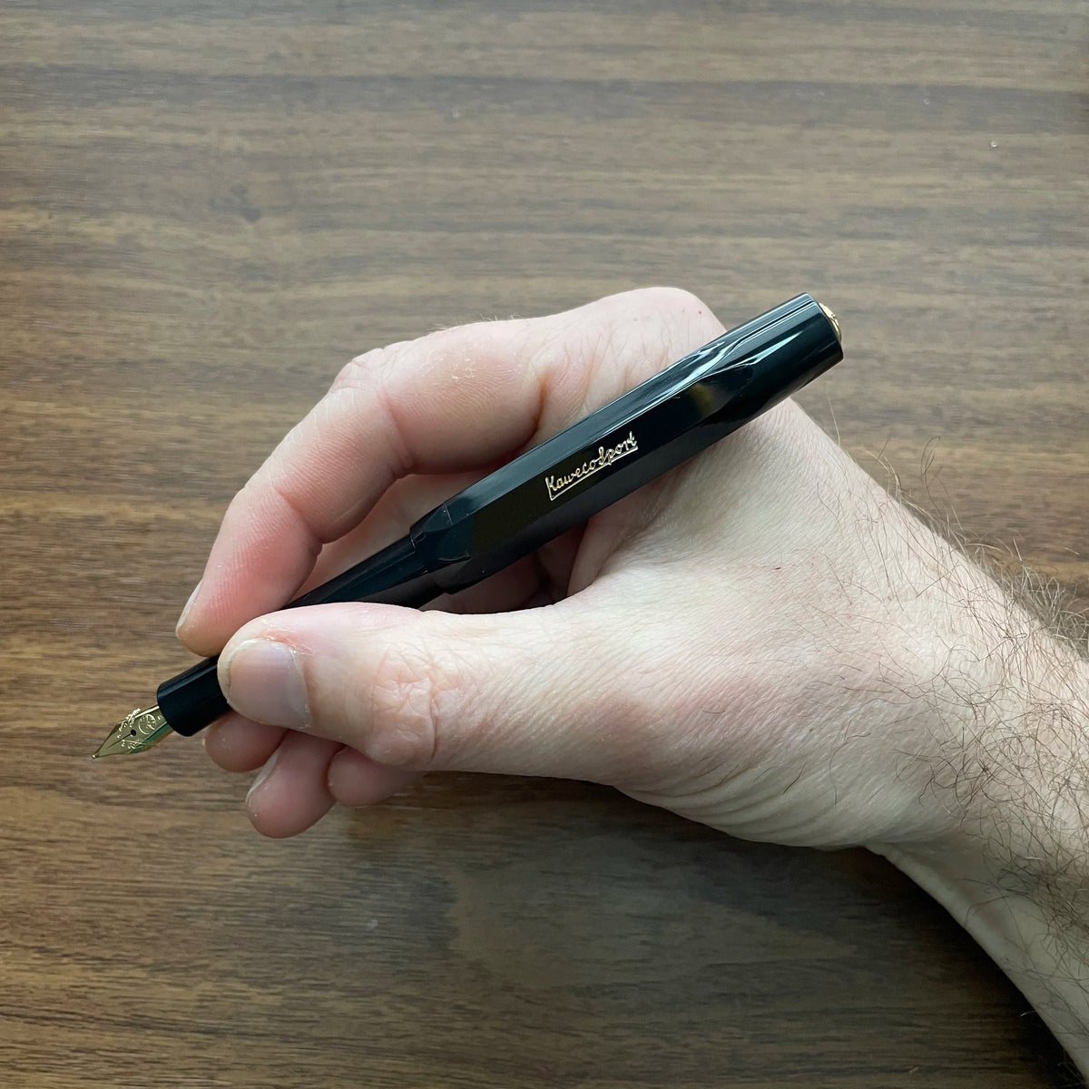 Kaweco Classic Sport Fountain Pen Posted In-Hand