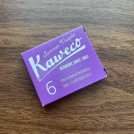 Kaweco Fountain Pen Ink Cartridges Purple