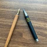 Kaweco Sketch Up refills in pen, shown next to Kakimori Dip nib
