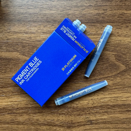 Platinum Ink Cartridges Pigment Blue