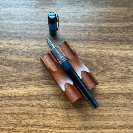 Platinum Prefounte Fountain Pens Night Sea Uncapped