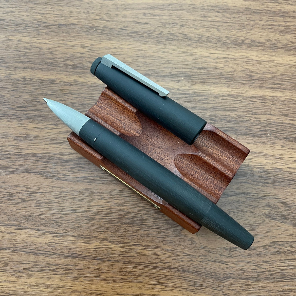 Lamy 2000 Black Makrolon Rollerball Uncapped