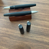 Lamy 2000 Rollerball vs. Fountain Pen Cap compared