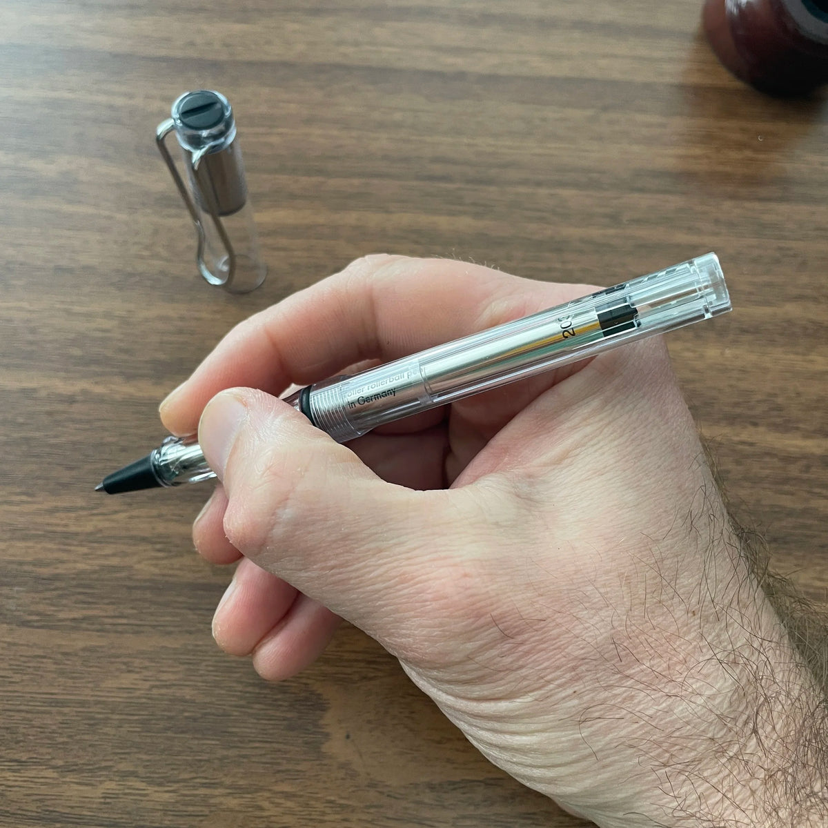 Lamy Vista Rollerball Pen In-Hand Unposted