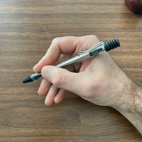 Lamy Vista Ballpoint Pen In-Hand