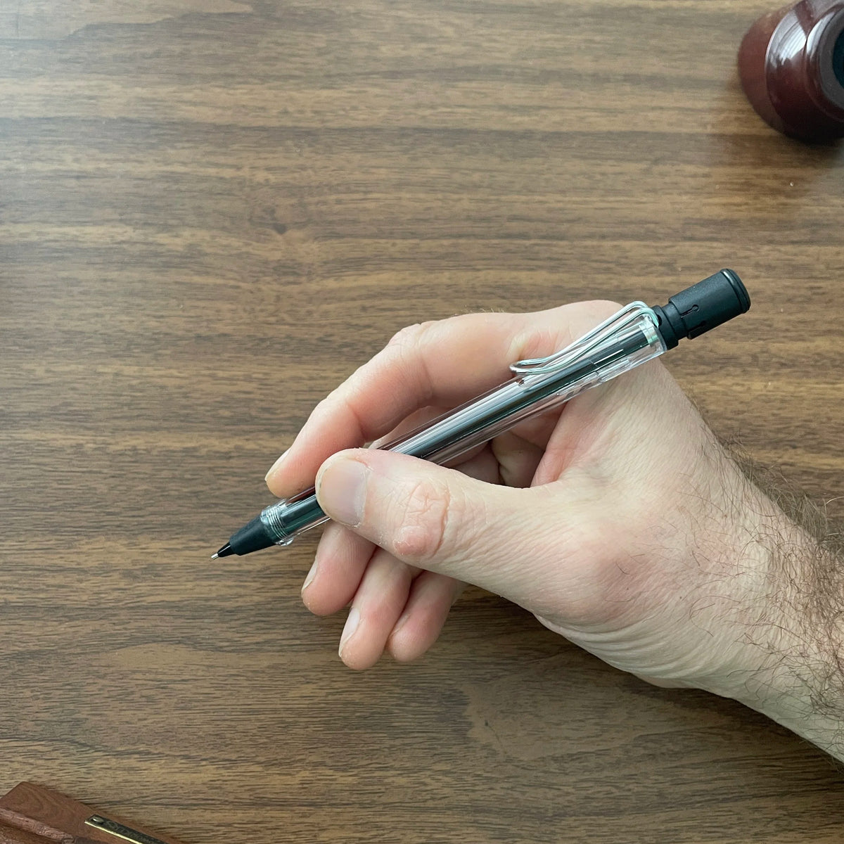 Lamy Vista Mechanical Pencil In-Hand (2)