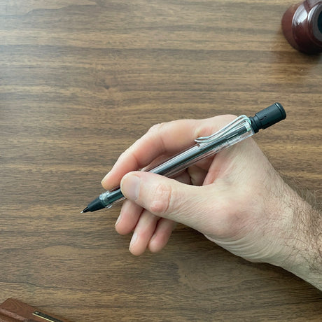 Lamy Vista Mechanical Pencil In-Hand (2)