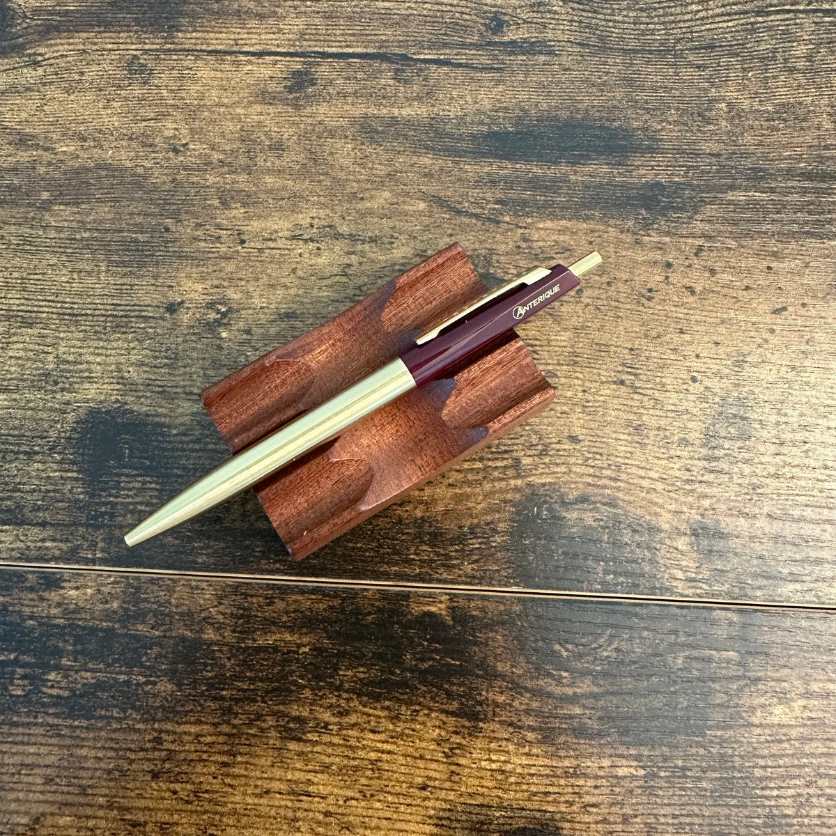 Anterique Mach Ball .5mm Ballpoint Pen Maroon
