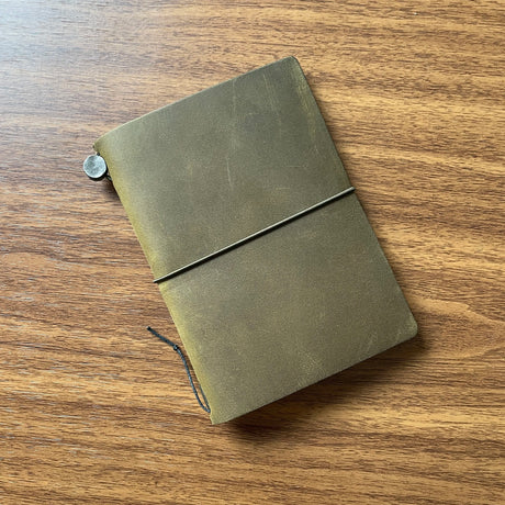 TRAVELER'S Notebook Passport Starter Kit Olive