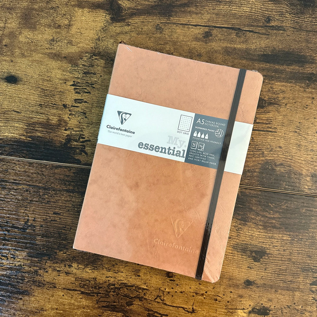 Clairefontaine "My Essentials" A5 Journal (Tan)