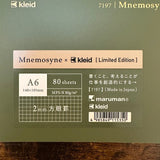 Mnemosyne x Kleid Spiral Notebooks