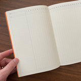 Laconic A5 Notebook Planner Layouts Gantt Chart Interior