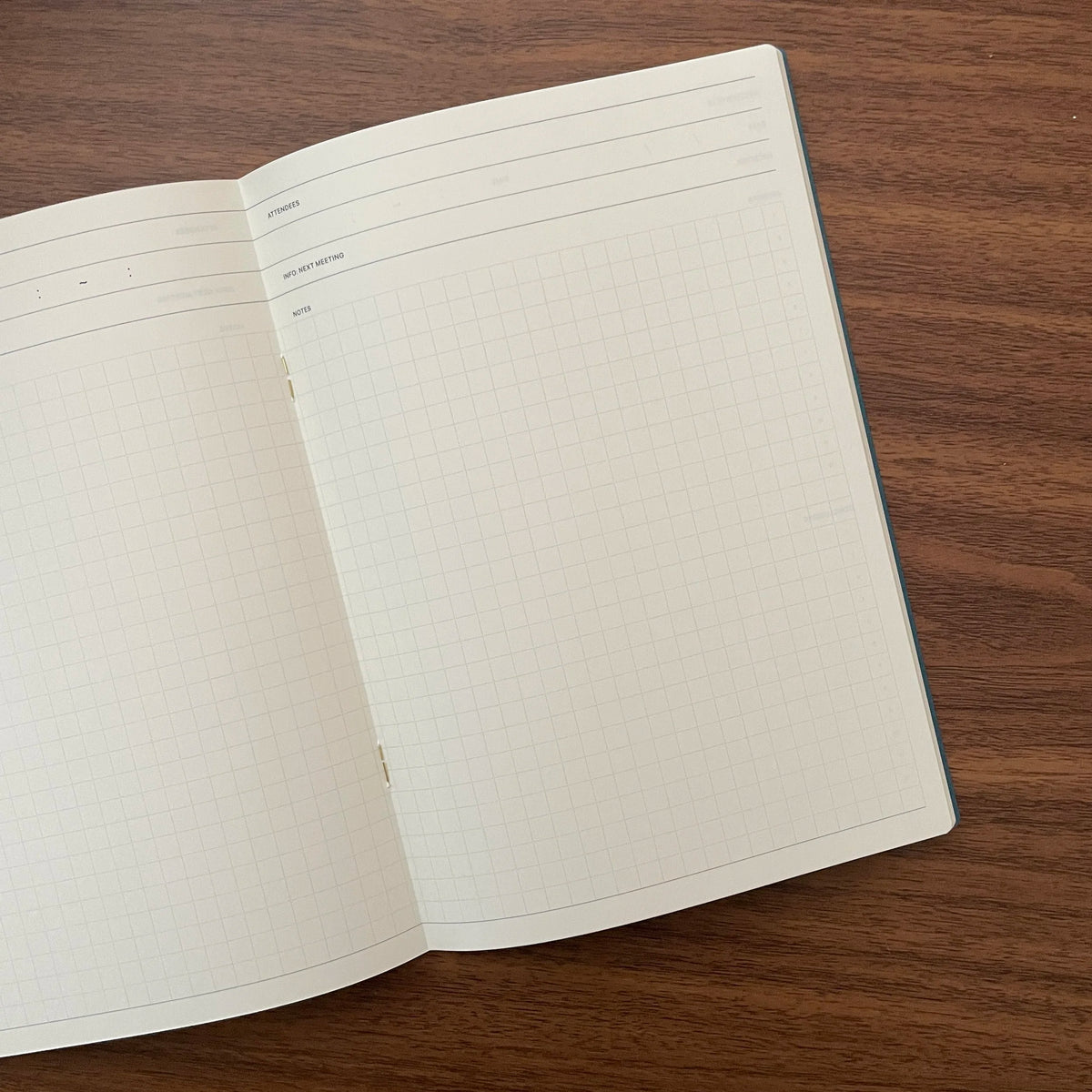 Laconic A5 Notebook Planner Layouts Meeting Interior Layout