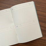 Laconic A5 Notebook Planner Journal Layouts 100 Days Interior