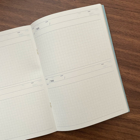 Laconic A5 Notebook Planner Journal Layouts 100 Days Interior