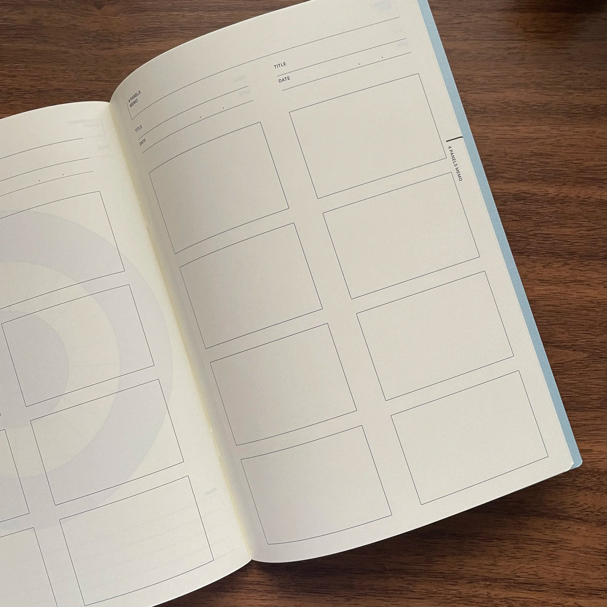 Laconic A5 Notebook Planner Journal Layouts Think Interior Storyboard